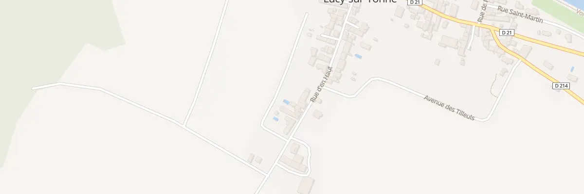 Plan du 34 Rue d’En Haut à Lucy-sur-Yonne