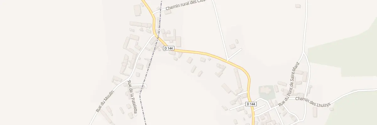 Plan du 5 Rte de Rhu à Saint-Mard