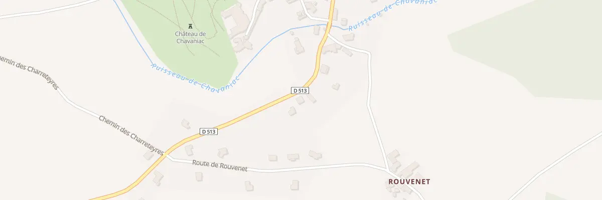 Plan du 21 Rue de la Cocarde à Chavaniac-Lafayette