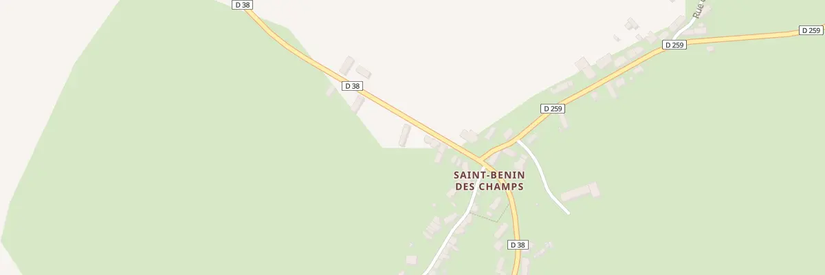 Plan du 6 Rte des Violettes à Montapas
