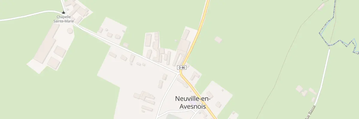 Plan du 22 Rue du Maréchal Foch à Neuville-en-Avesnois