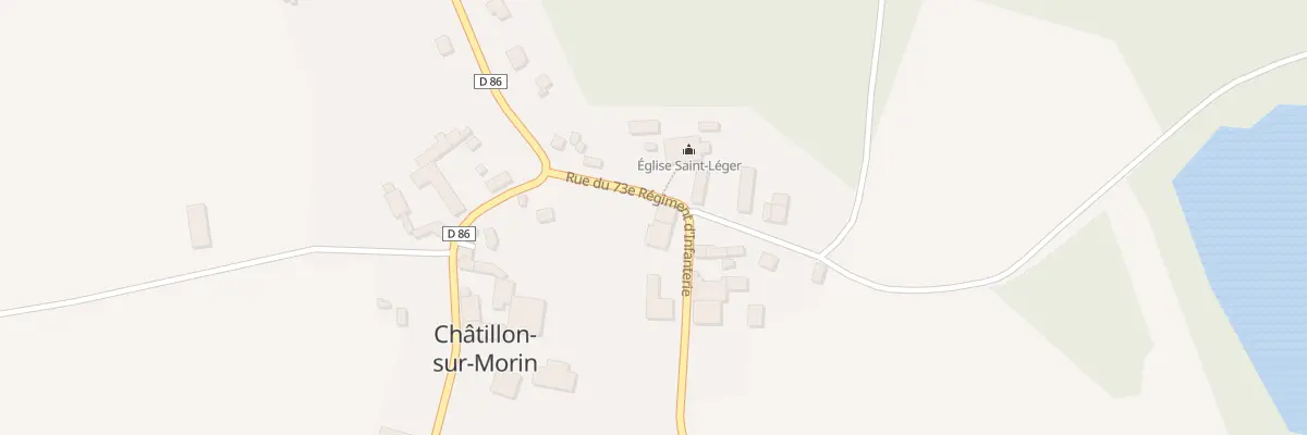 Plan du 4 Rue du 73 Eme Ri à Châtillon-sur-Morin