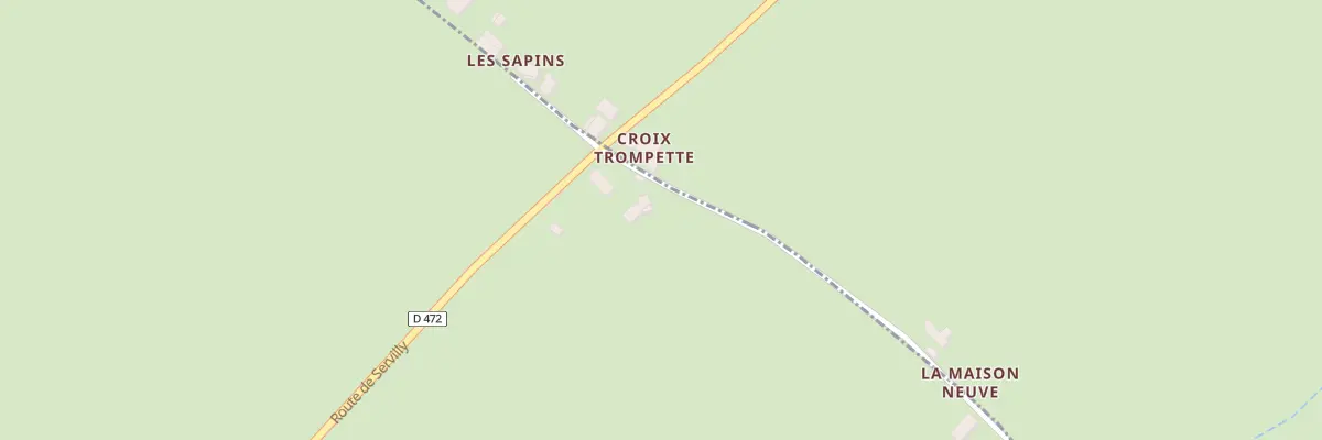 Plan du 4 Rte de Rosières à Périgny