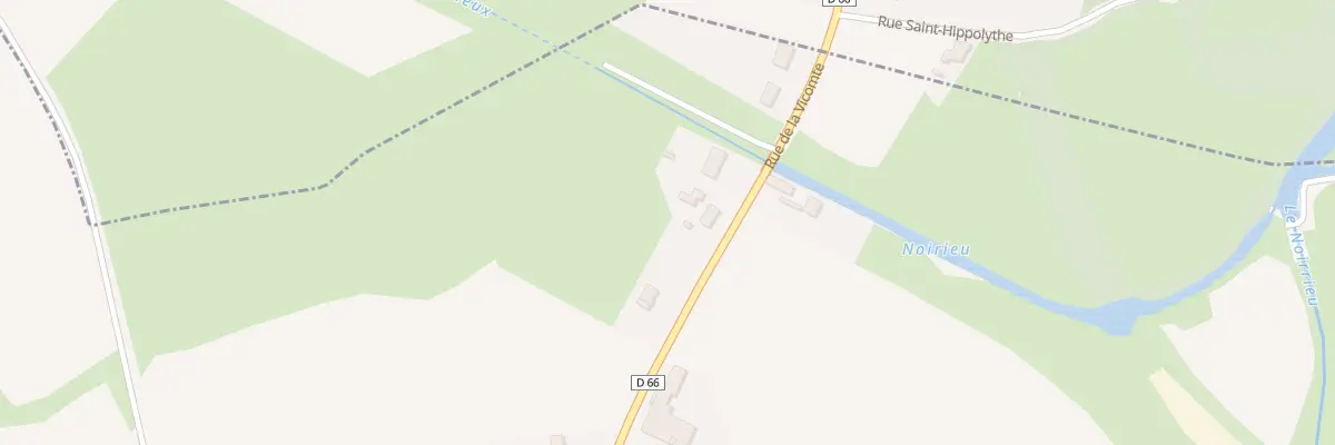 Plan du 27 Rue de la Vicomte à Vadencourt