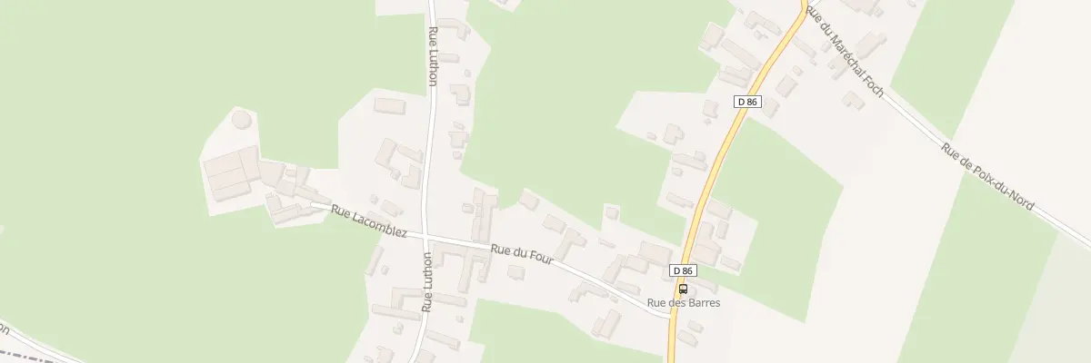 Plan du 4B Rue du Four à Neuville-en-Avesnois