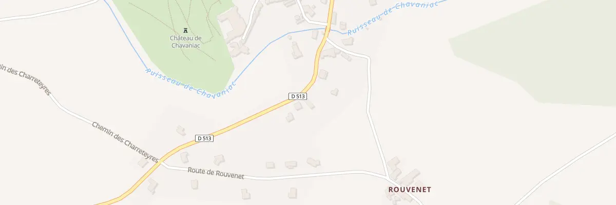 Plan du 5035 Le Bourg à Chavaniac-Lafayette