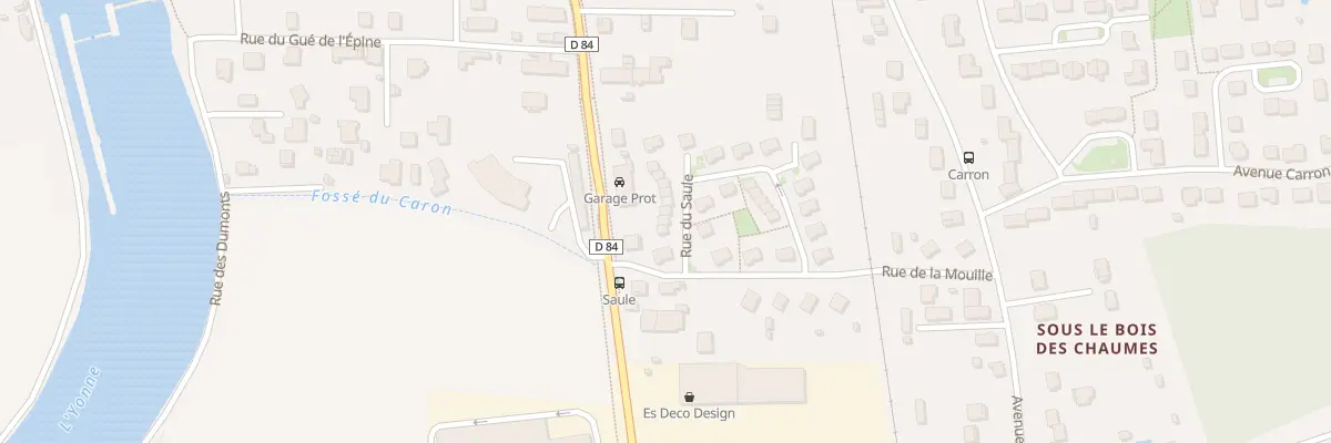 Plan du 3 Rue du Saule à Monéteau