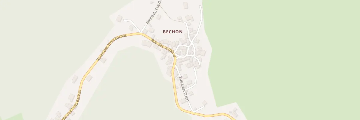 Plan du 5247 Bechon à Saint-Rémy-sur-Durolle
