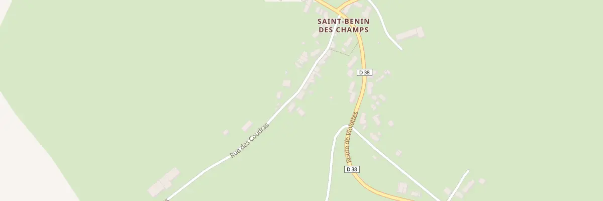 Plan du 13 Rue des Coudras à Montapas