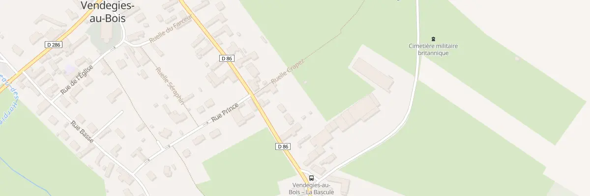 Plan du 6 Grande Rue à Vendegies-au-Bois