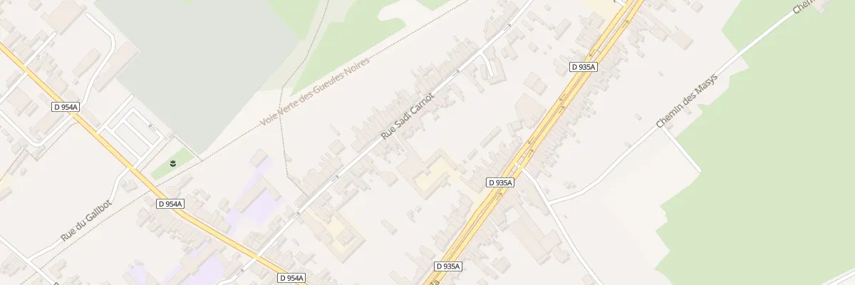 Plan du 60 Rue Carnot à Fresnes-sur-Escaut