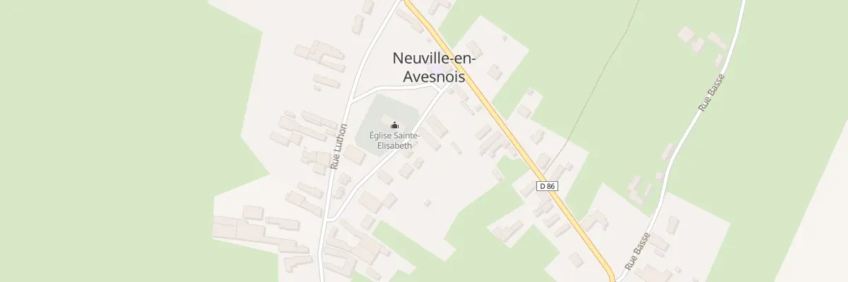 Plan du 10 Rue Pasteur à Neuville-en-Avesnois