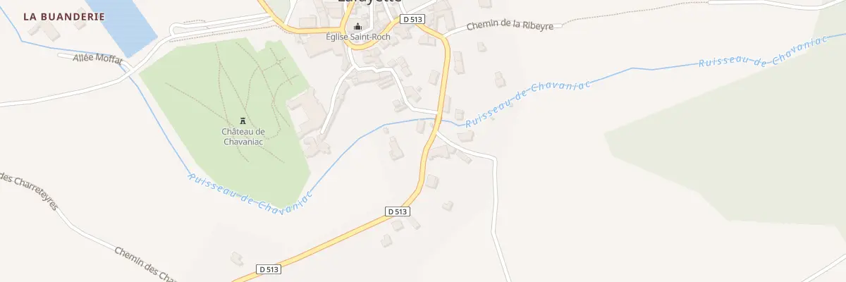 Plan du 5044 Le Bourg à Chavaniac-Lafayette