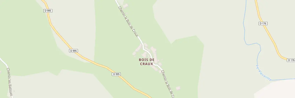 Plan du 5172 Le Bois de Croux à Arronnes