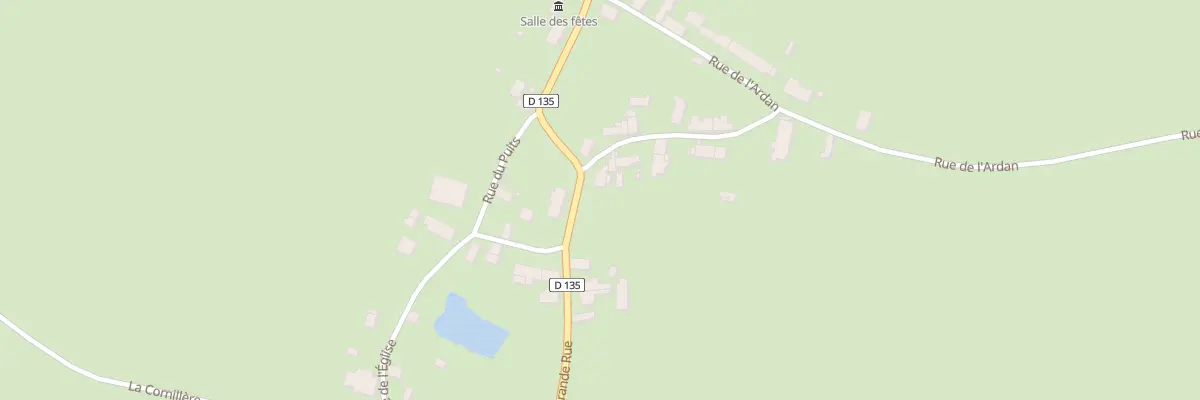 Plan du 58 Le Bourg à Héry