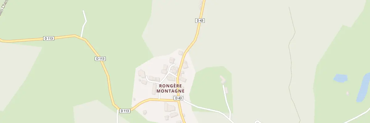 Plan du 5122A Rongere Montagne à Châteldon