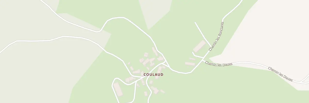 Plan du 22 Che Coulaud à Arronnes