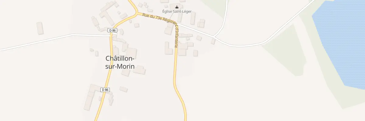 Plan du 9 Rue du 73 Eme Ri à Châtillon-sur-Morin