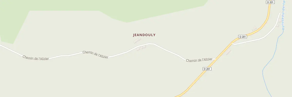 Plan du 5184 Jeandouly à Saint-Rémy-sur-Durolle