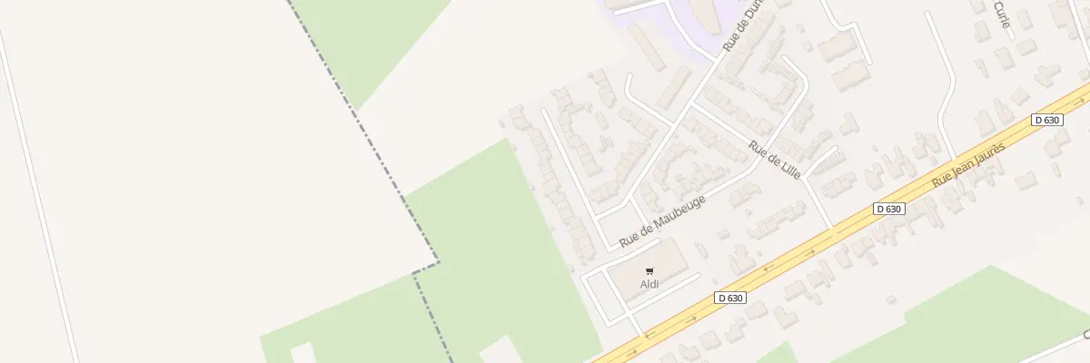 Plan du 17 Rue de Douai Cte du Stade à Onnaing