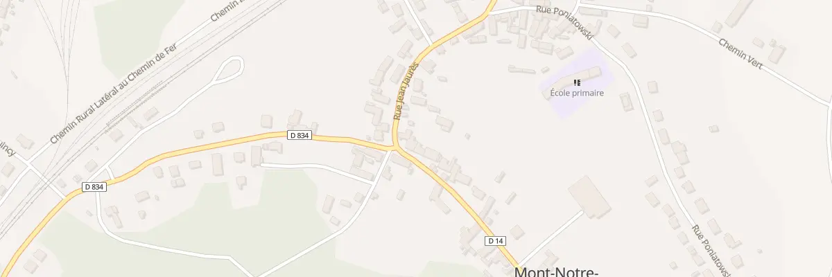Plan du 48 Rue de Chatillon à Mont-Notre-Dame