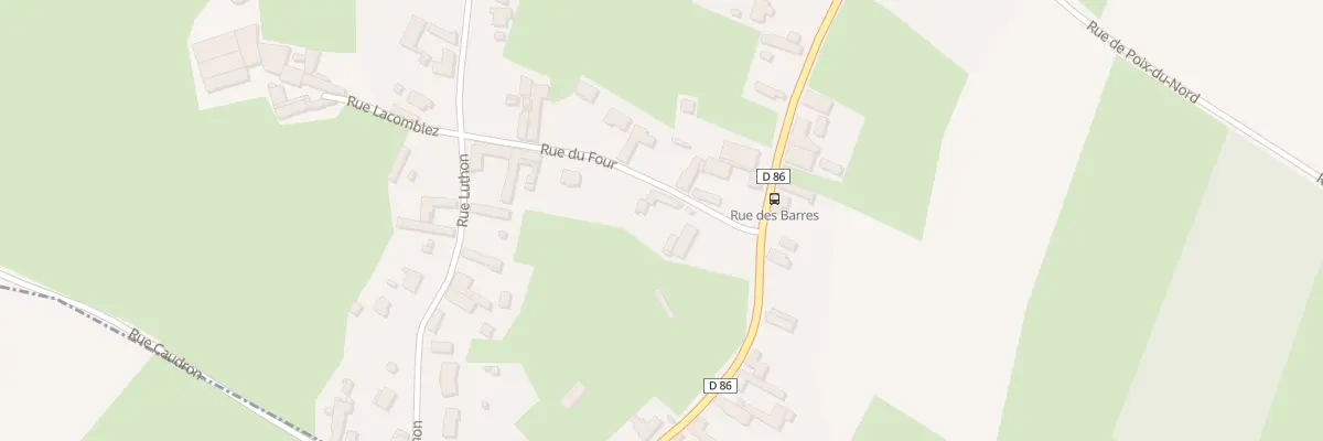 Plan du 3 Rue du Four à Neuville-en-Avesnois