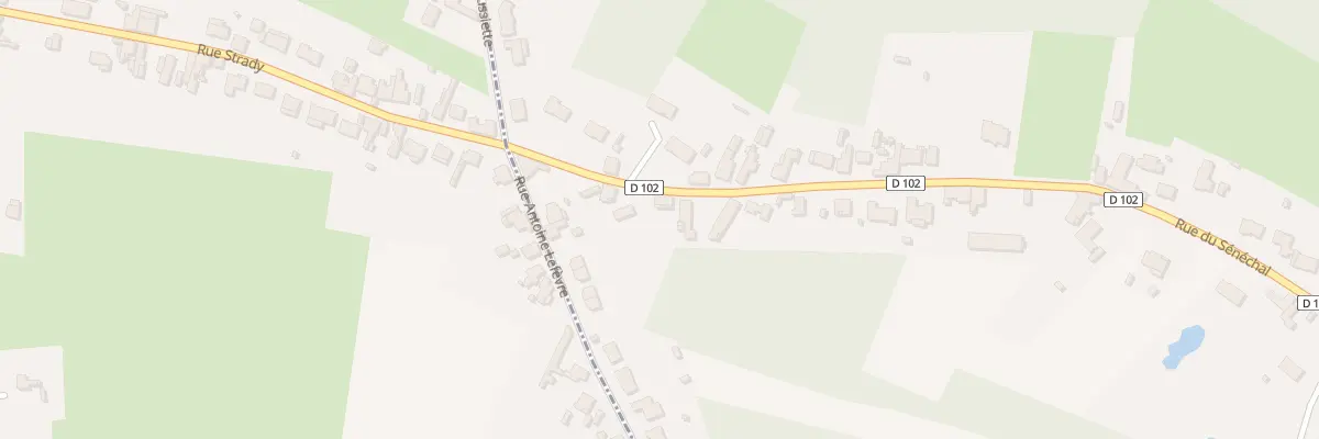 Plan du 247 Rue du Sénéchal à Condé-sur-l’Escaut