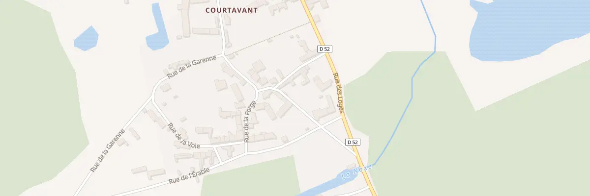 Plan du 119 Courtavant à Barbuise