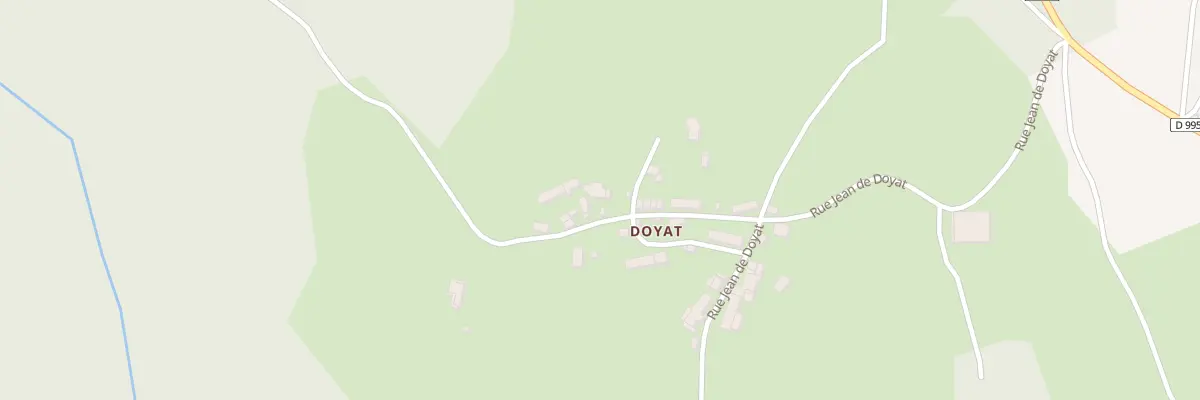 Plan du 24 Che Doyat à Arronnes