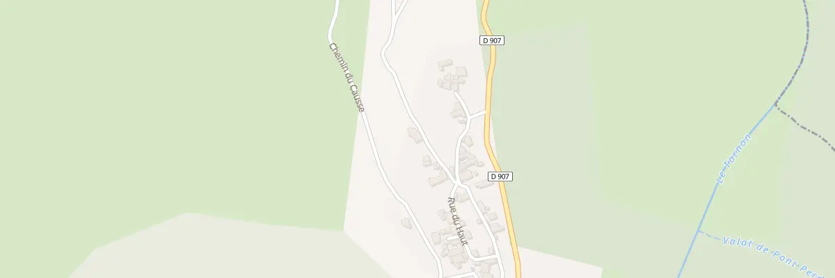 Plan du 5093 Salgas à Vebron