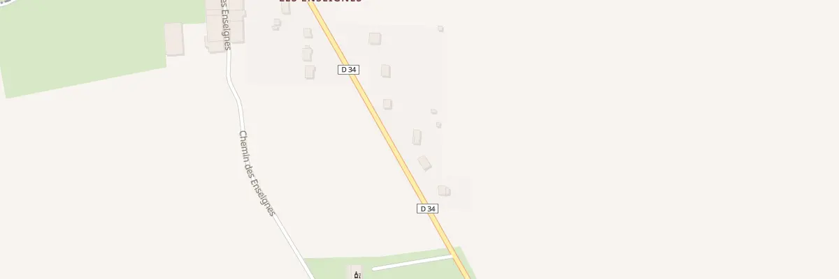 Plan du 648 Sous les Enseignes à Tannay