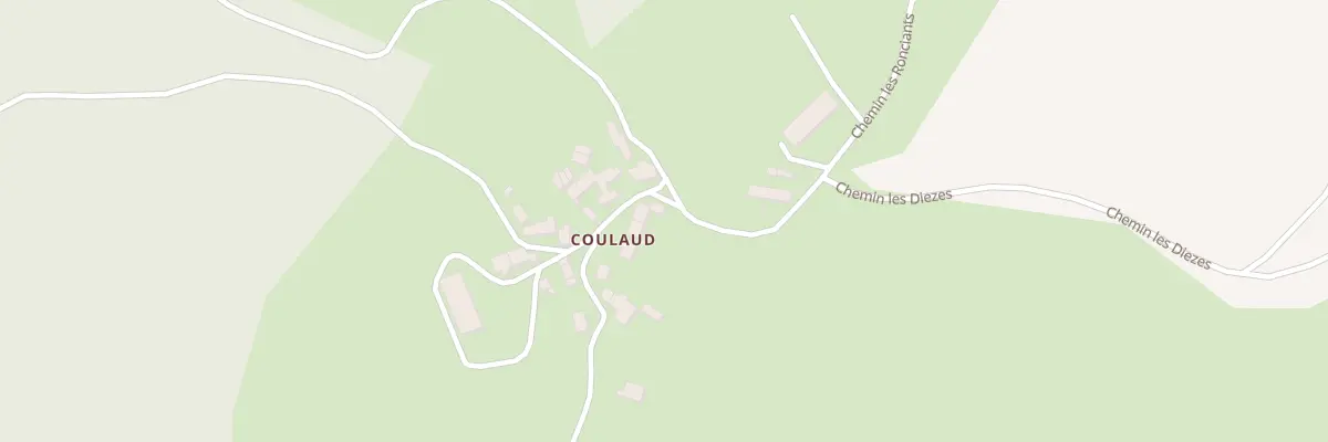 Plan du 5075 Coulaud à Arronnes