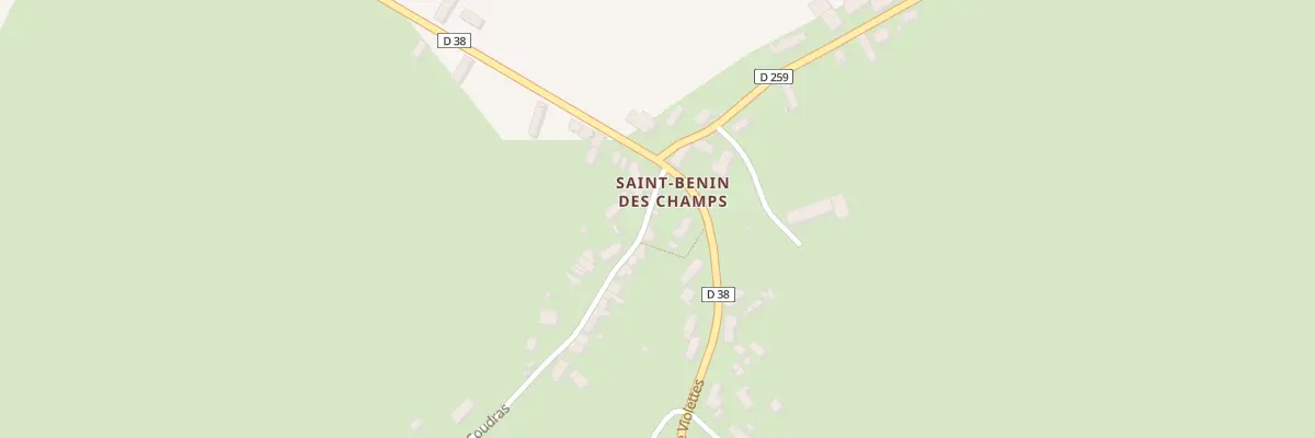 Plan du 1 Rue des Coudras à Montapas