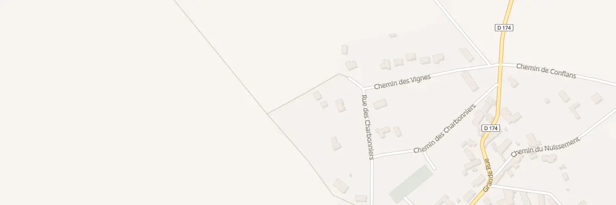 Plan du 15 Rue des Charbonniers à Plessis-Barbuise