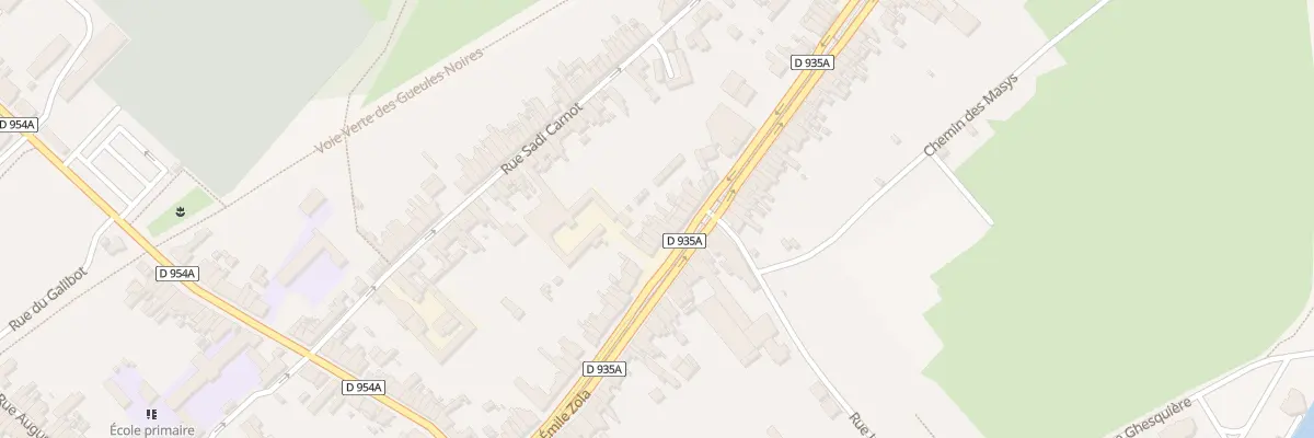 Plan du 89B Rue Emile Zola à Fresnes-sur-Escaut
