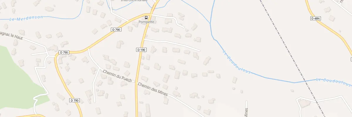 Plan du 5499 Plaine de Cavaillac à Molières-Cavaillac