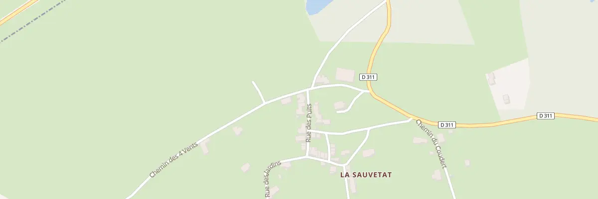 Plan du 8 Rue du Puits à Aubusson-d’Auvergne