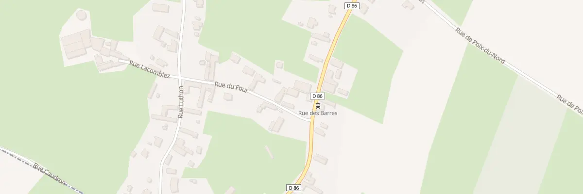 Plan du 2 Rue du Four à Neuville-en-Avesnois
