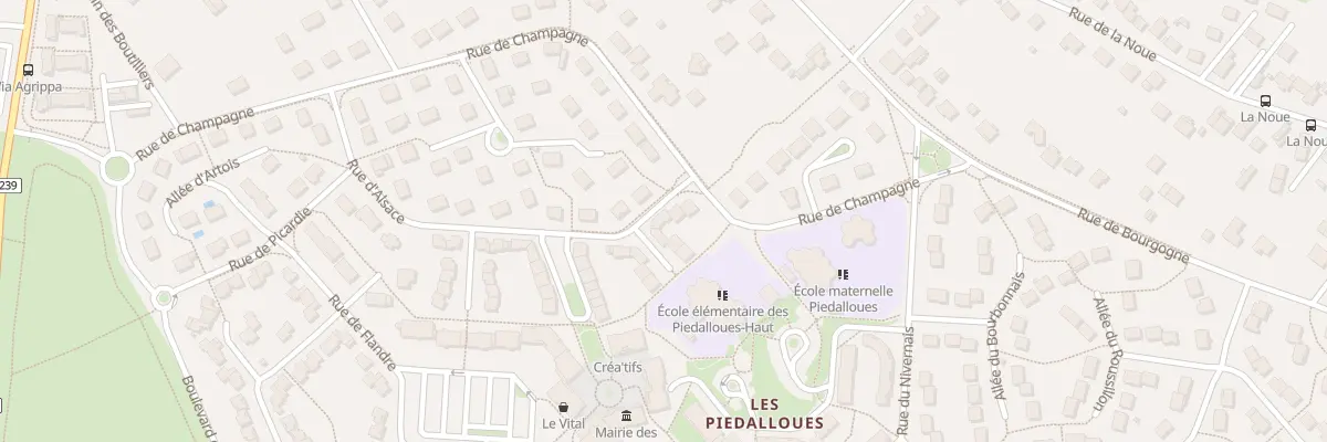 Plan du 26 Rue d’Alsace à Auxerre