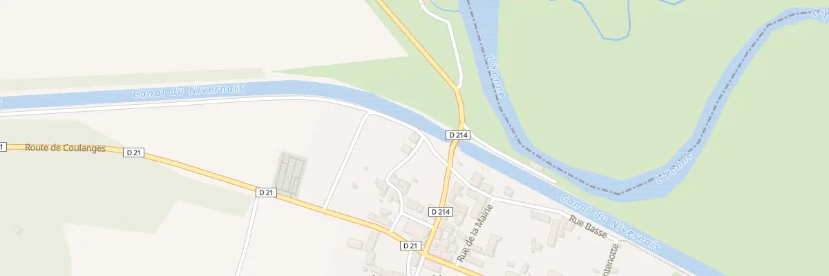 Plan du 7 Rue du Moulin à Lucy-sur-Yonne