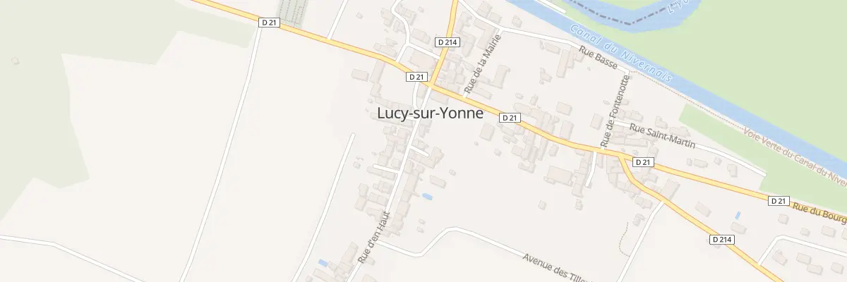 Plan du 5 Rue d’En Haut à Lucy-sur-Yonne