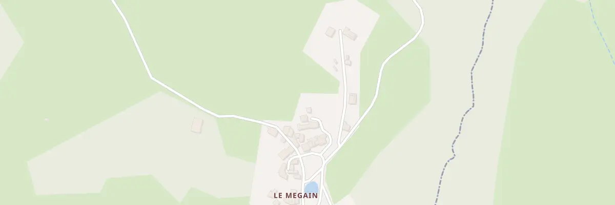 Plan du 9004 Le Mégain à Courpière