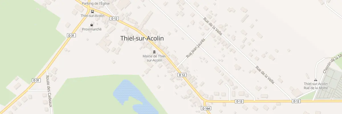 Plan du 27 Gr Grande Rue à Thiel-sur-Acolin
