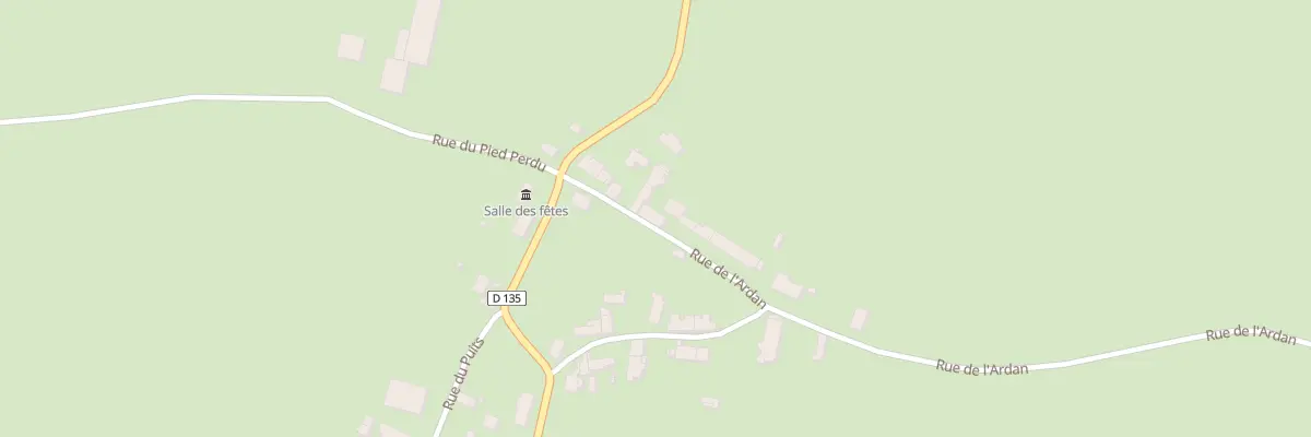 Plan du 10 Rue de l’Ardan à Héry
