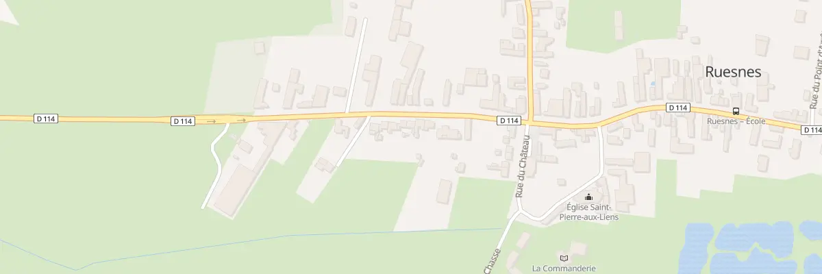 Plan du 11 Rue de Bermerain à Ruesnes