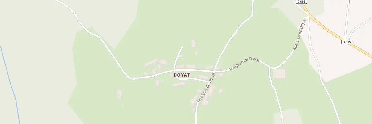 Plan du 8 Che Doyat à Arronnes