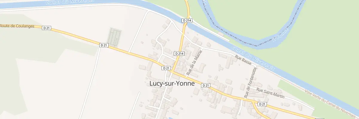Plan du 6 Rue de l’Abreuvoir à Lucy-sur-Yonne