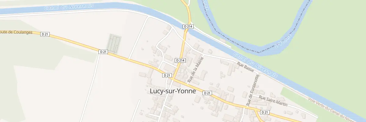 Plan du 10 Rue de l’Abreuvoir à Lucy-sur-Yonne