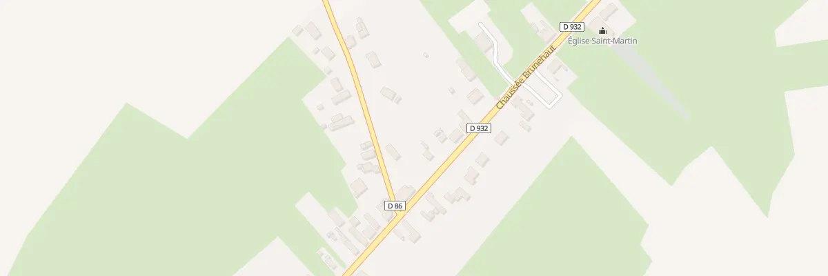 Plan du 32 Vc Brunehaut à Croix-Caluyau