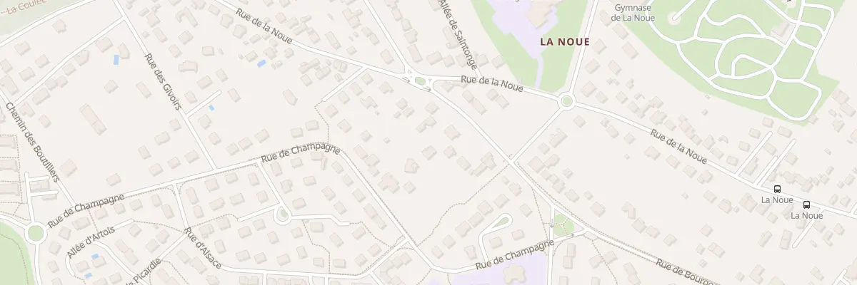 Plan du 42 Rue de Bourgogne à Auxerre